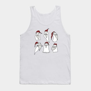 Santa Ghost Tank Top